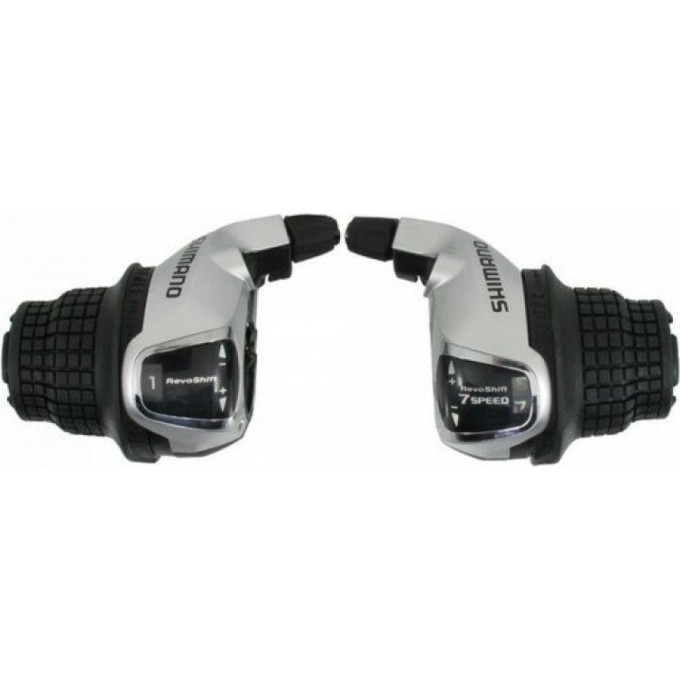 Шифтер SHIMANO TOURNEY, RS45, левый/правый, 3x7 скоростей, трос+оплетка ESLRS45P7A